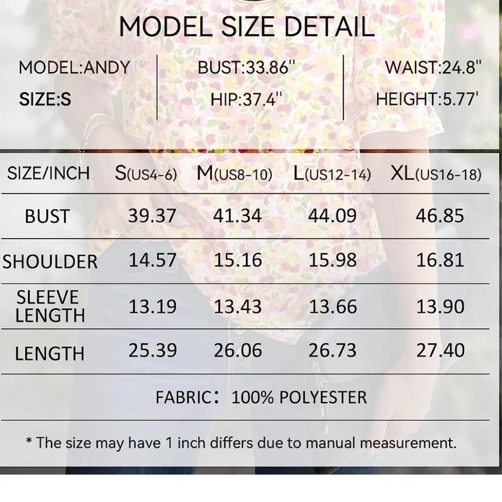 Boho Ruffle Neck Short Sleeve Frill Top - Picture 7 of 7